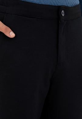 Erkek Lacivert Kanvas Pantolon - 50297846100