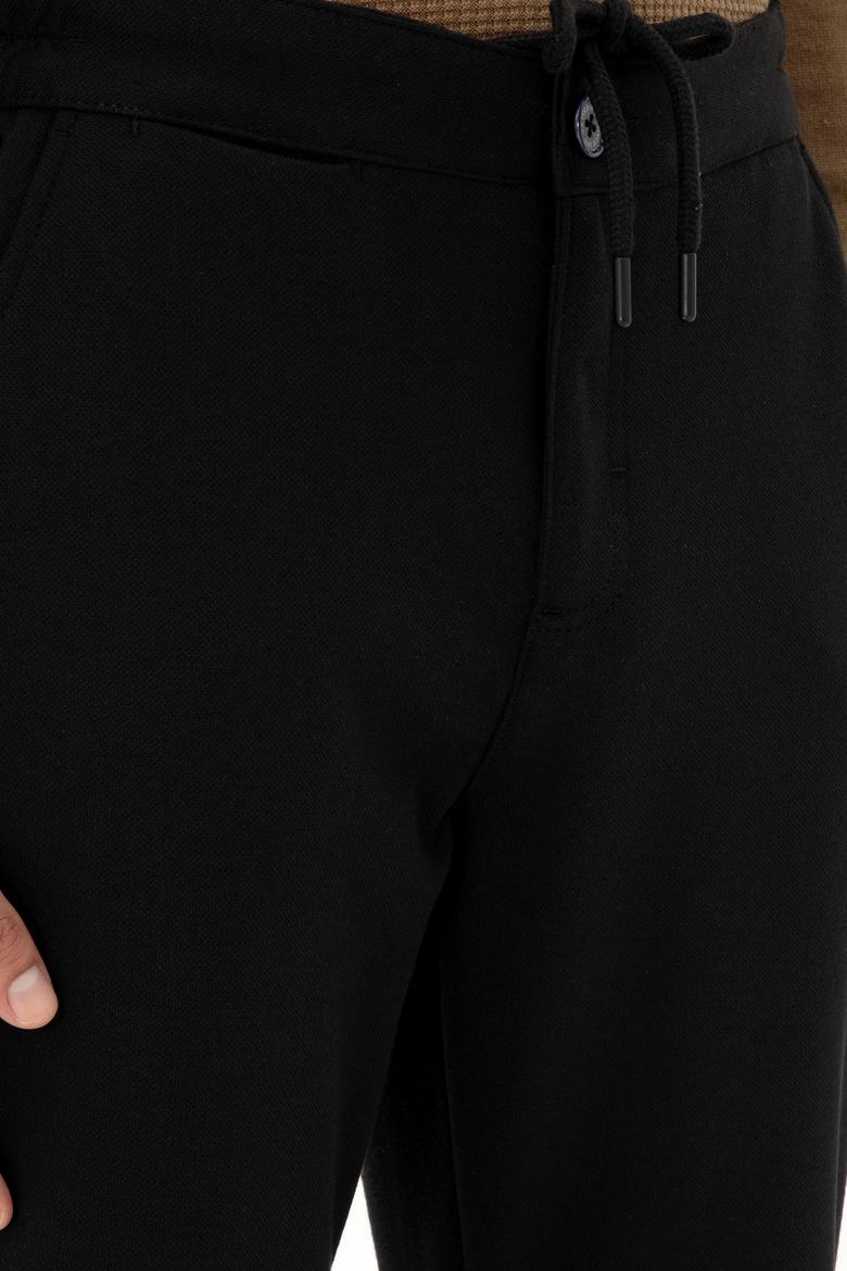 Erkek Siyah Kanvas Pantolon - 50297846254