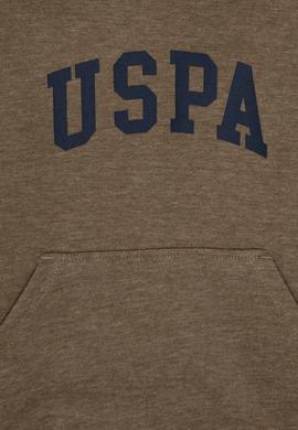 Erkek Çocuk Haki Basic Kapüşonlu Sweatshirt - 50293614018