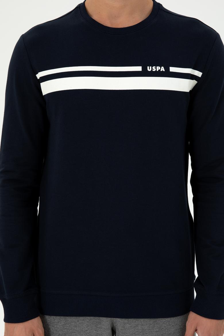 Erkek Lacivert Sweatshirt - 50293463003