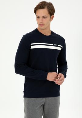 Erkek Lacivert Sweatshirt - 50293463003