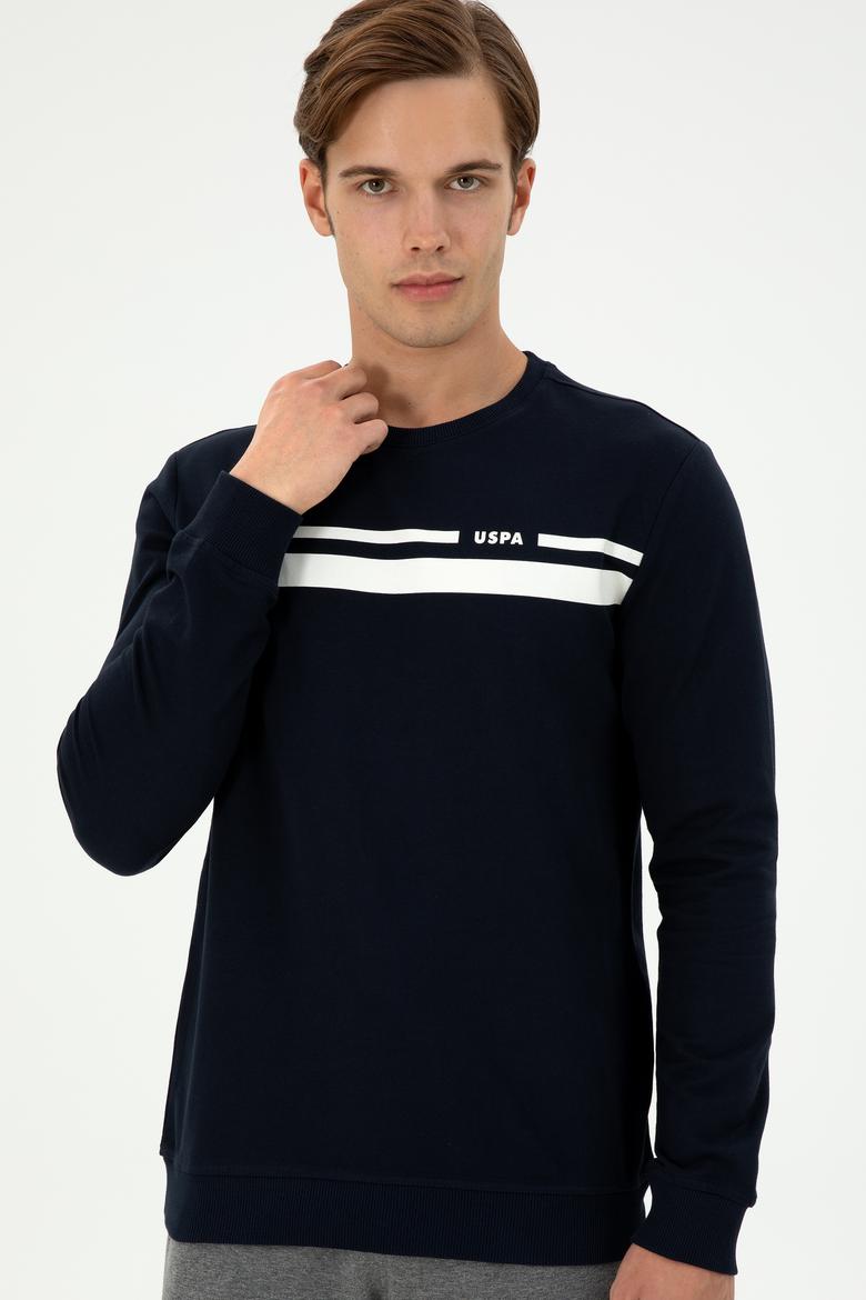 Erkek Lacivert Sweatshirt - 50293463003