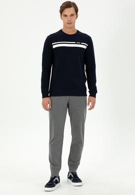 Erkek Lacivert Sweatshirt - 50293463003