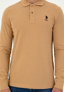 Erkek Camel Basic Sweatshirt - 50289062345