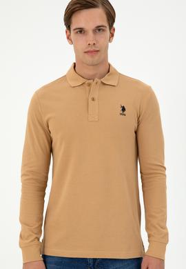 Erkek Camel Basic Sweatshirt - 50289062345