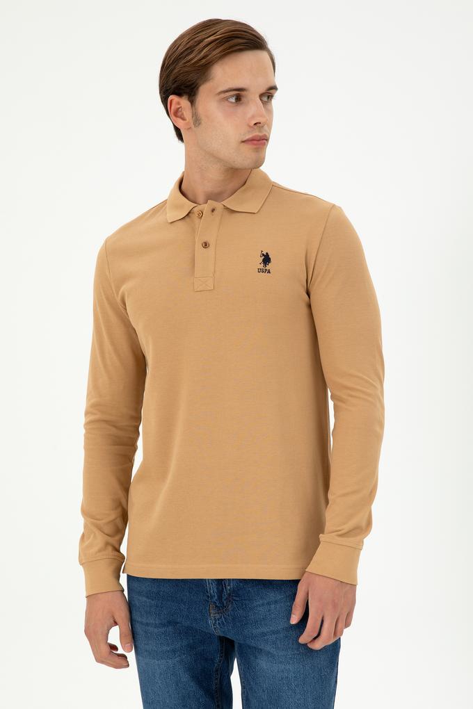 Erkek Camel Basic Sweatshirt