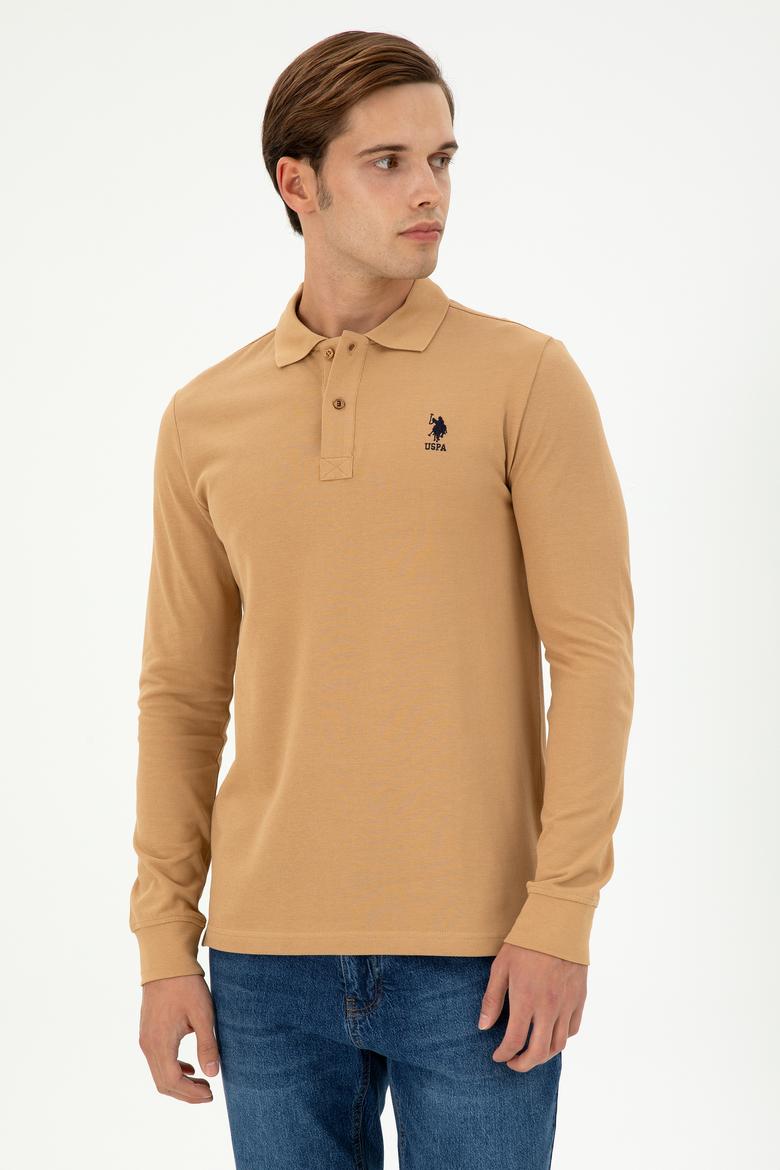Erkek Camel Basic Sweatshirt