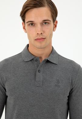 Erkek Antrasit Melanj Basic Sweatshirt - 50289062076