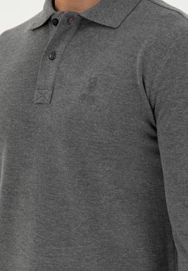 Erkek Antrasit Melanj Basic Sweatshirt - 50289062076