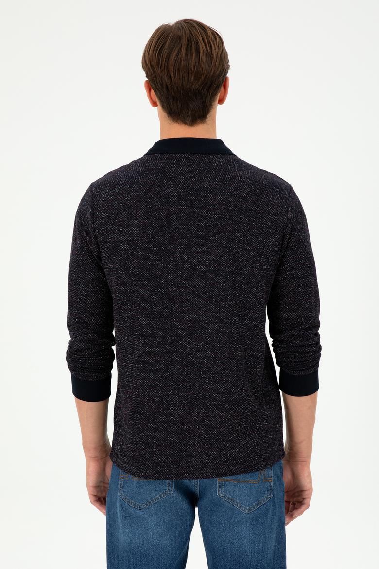 Erkek Lacivert Sweatshirt - 50290755009