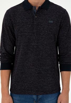 Erkek Lacivert Sweatshirt - 50290755009