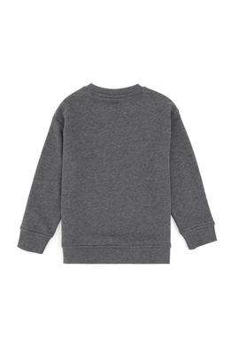 Erkek Çocuk Antrasit Basic Bisiklet Yaka Sweatshirt - 50295151112
