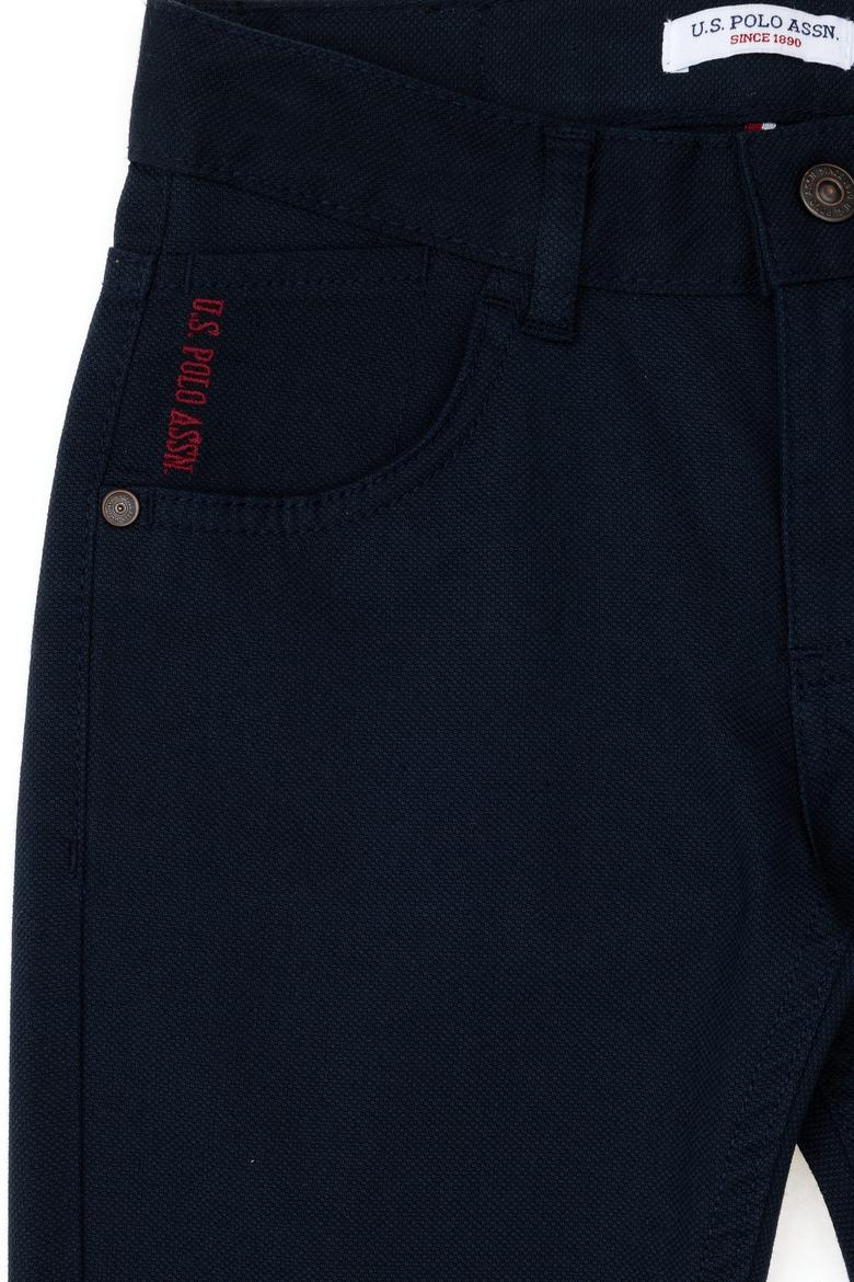 Erkek Çocuk Lacivert Kanvas Pantolon - 50298539020