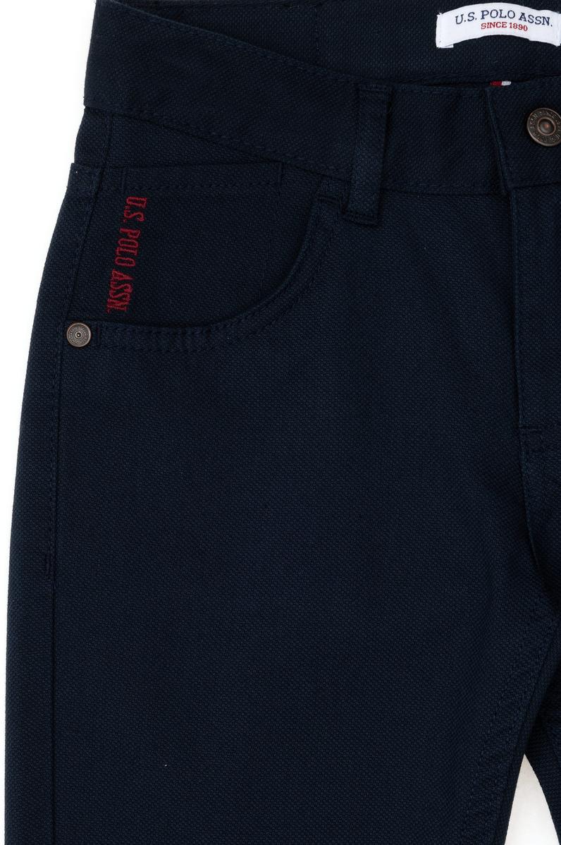 Erkek Çocuk Lacivert Kanvas Pantolon