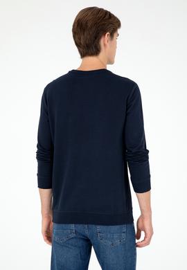 Erkek Lacivert Sweatshirt - 50293362006