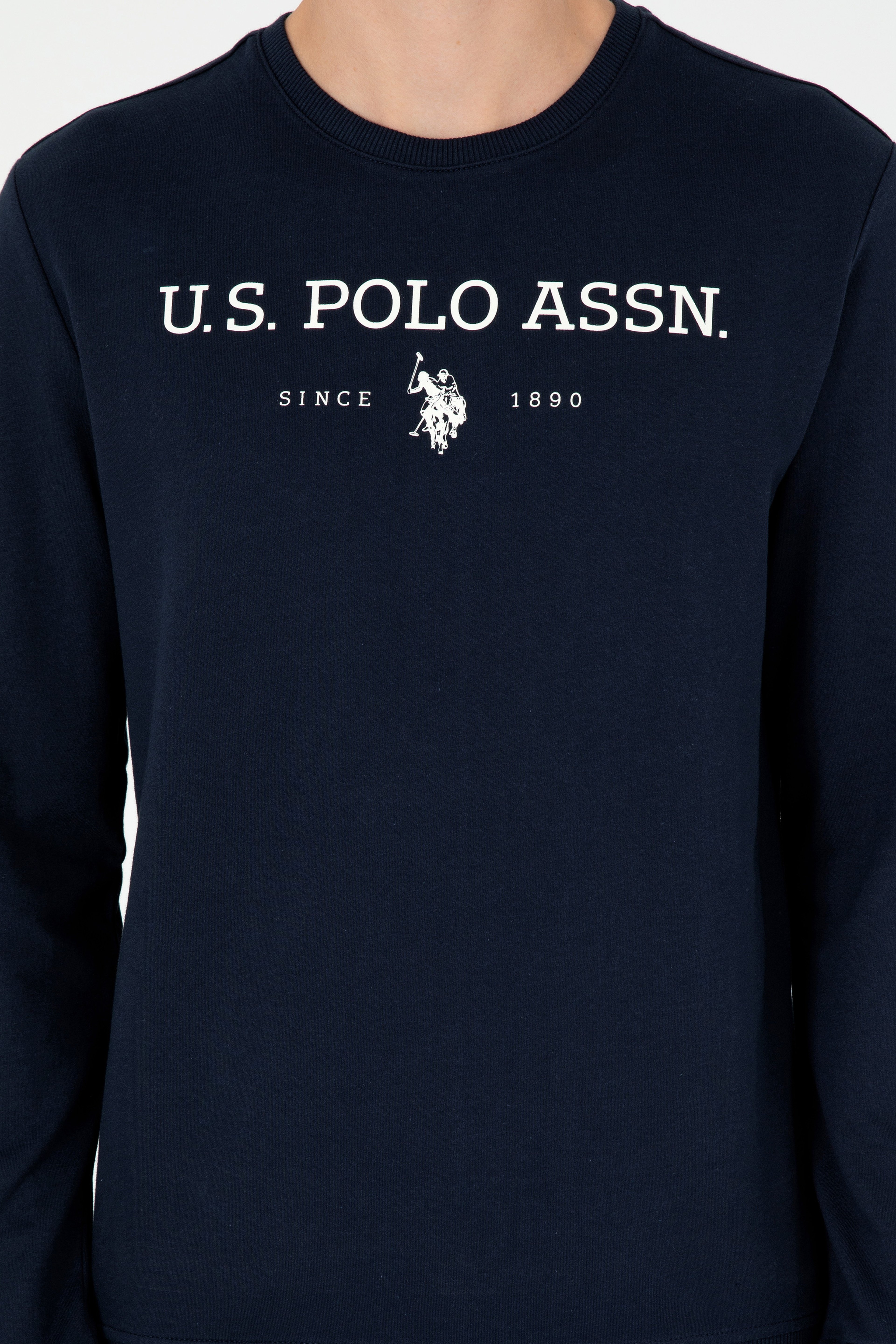 Erkek Lacivert Sweatshirt