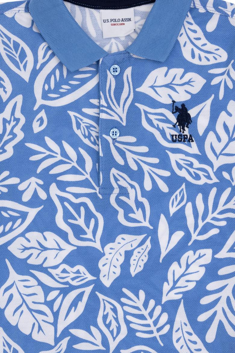 Erkek Çocuk Koyu Mavi Polo Yaka Tişört - 50288128002