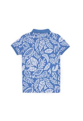 Erkek Çocuk Koyu Mavi Polo Yaka Tişört - 50288128002