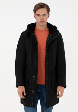 Erkek Siyah Kaban - 50291081006