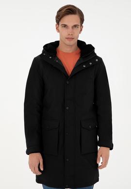 Erkek Siyah Kaban - 50291081006