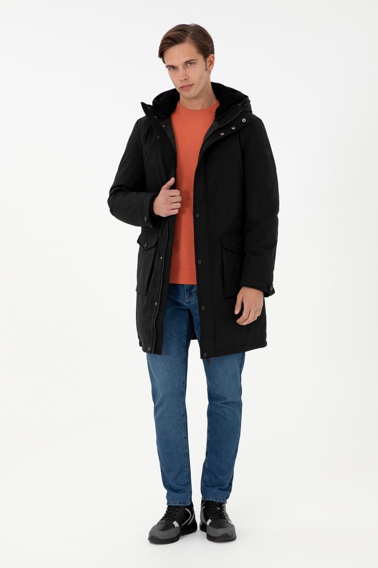 Erkek Siyah Kaban - 50291081006