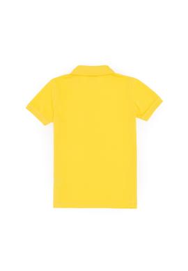 Erkek Çocuk Sarı Basic Polo Yaka Tişört - 50279572155