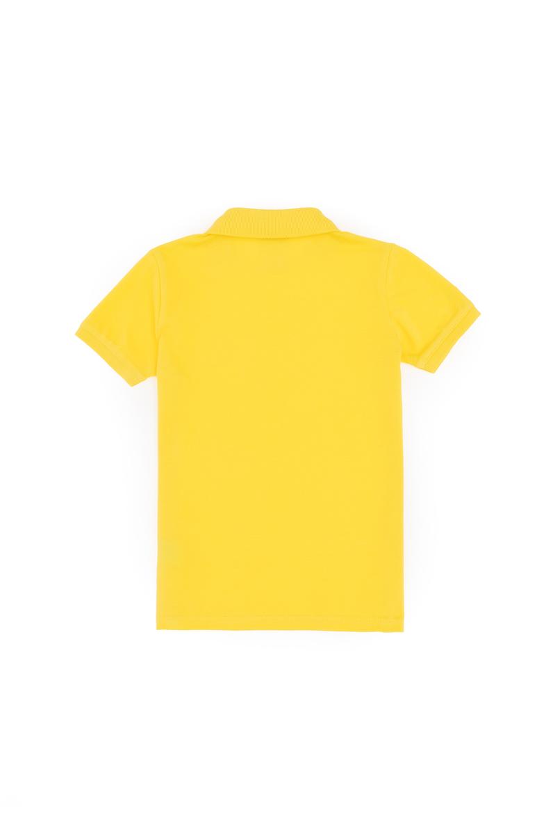 Erkek Çocuk Sarı Basic Polo Yaka Tişört
