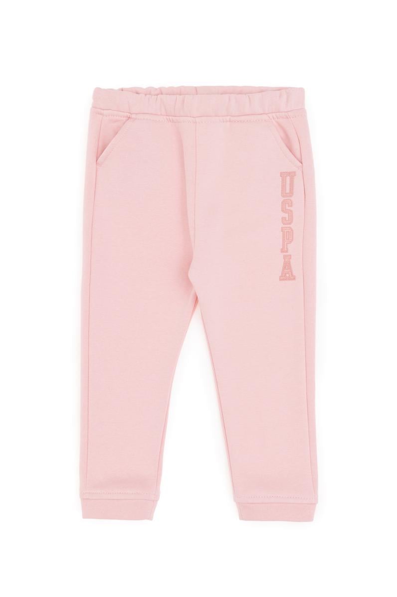 Kız Bebek Toz Pembe Eşofman Altı