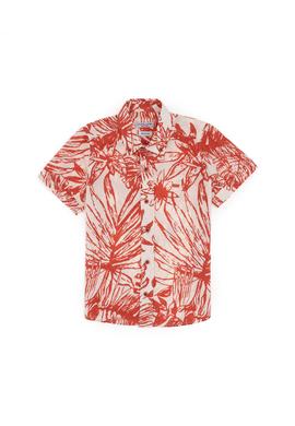 Erkek Çocuk Pudra Kısa Kollu Gömlek - 50283856019