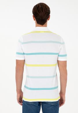 Erkek Oversize Fit Bisiklet Yaka Mint Tişört - 50281839049