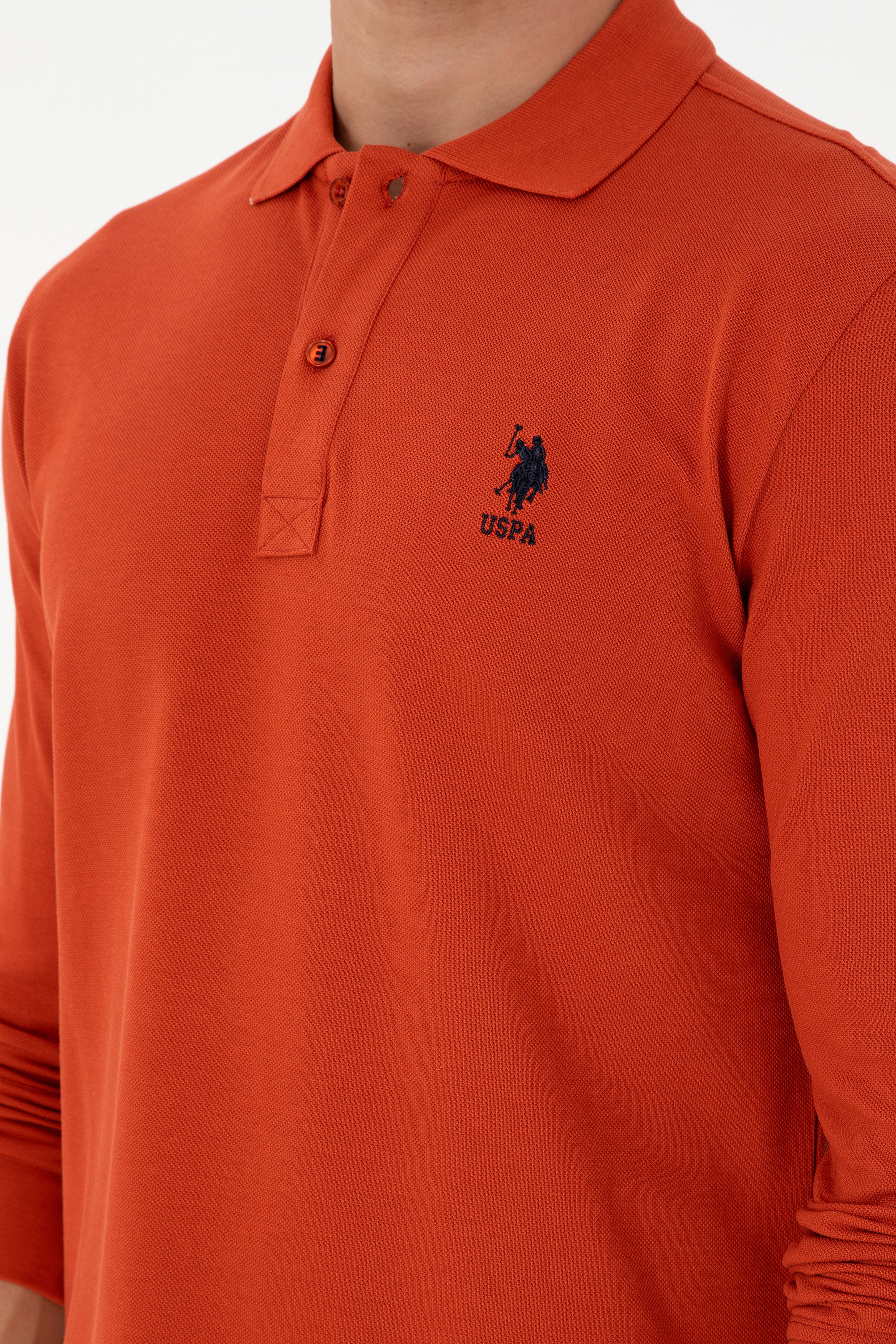 Erkek Kiremit Basic Sweatshirt - Image 6
