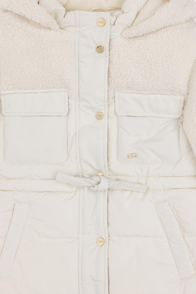 Kız Çocuk Krem Kaban - 50291504003