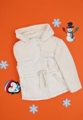 Kız Çocuk Krem Kaban - 50291504003