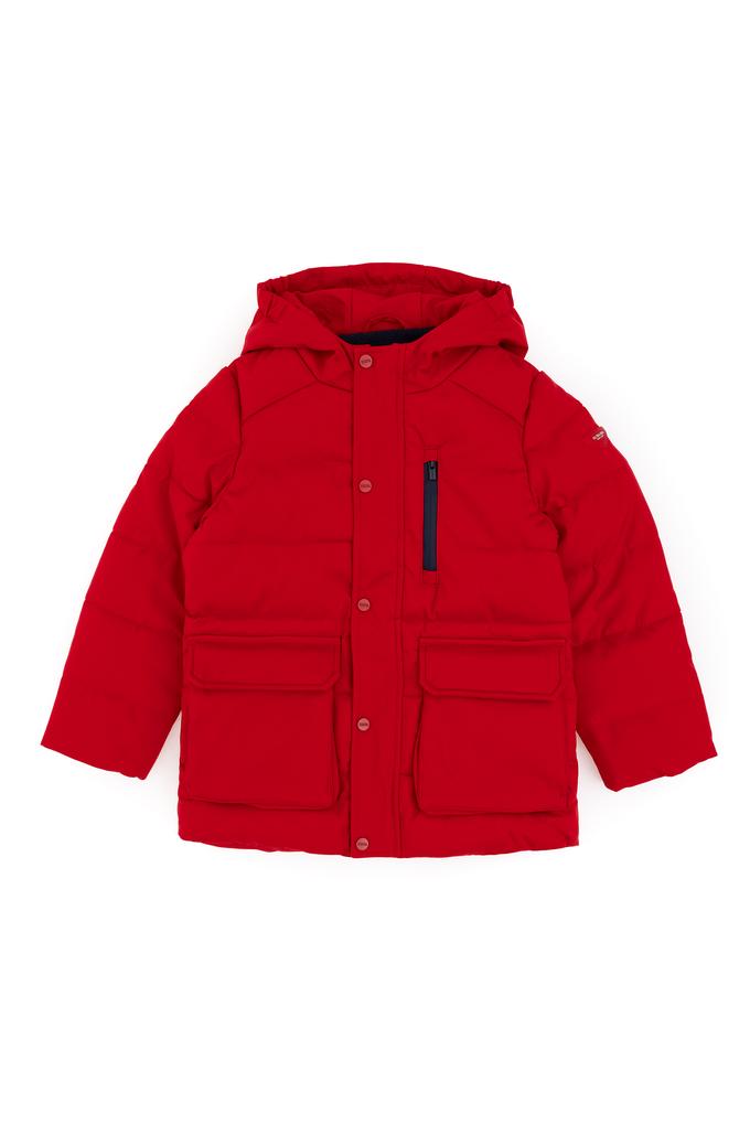 Erkek Çocuk Kırmızı Kaban