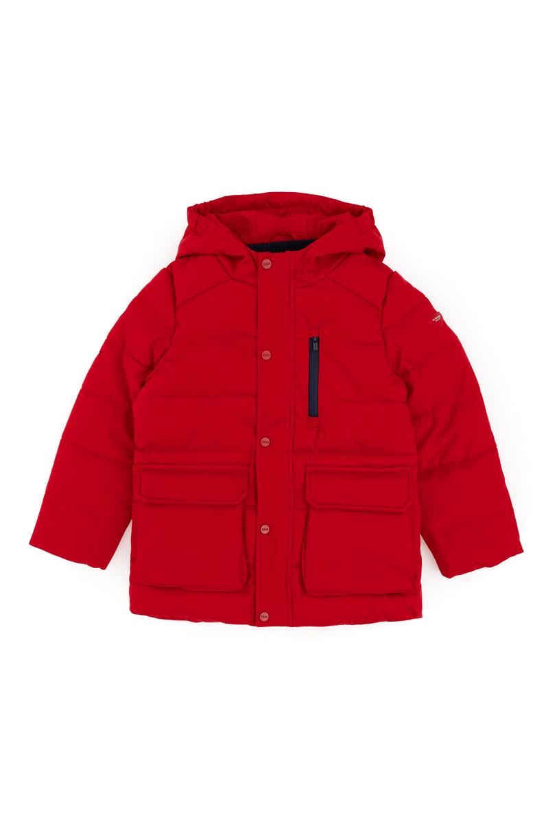 Erkek Çocuk Kırmızı Kaban
