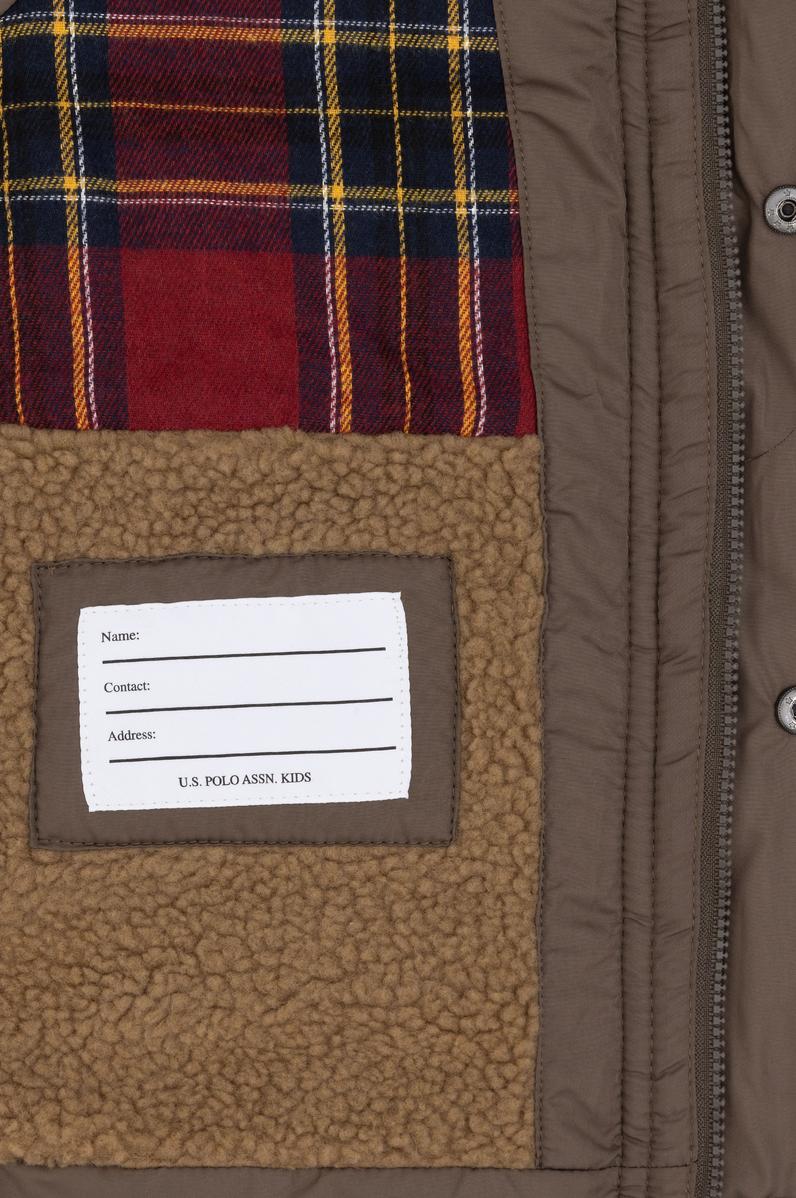 Erkek Çocuk Haki Mont