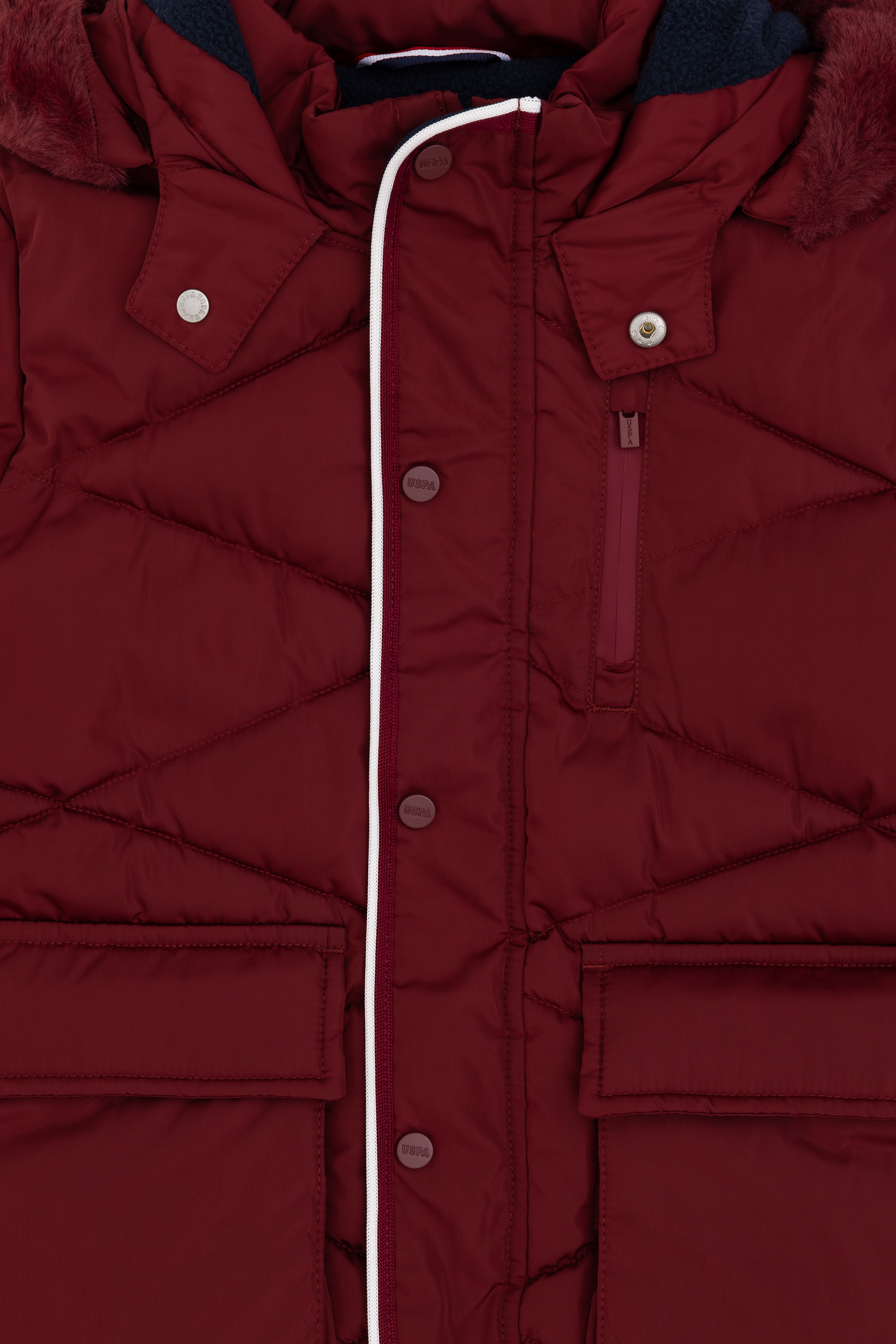 Erkek Çocuk Bordo Kaban - Image 3