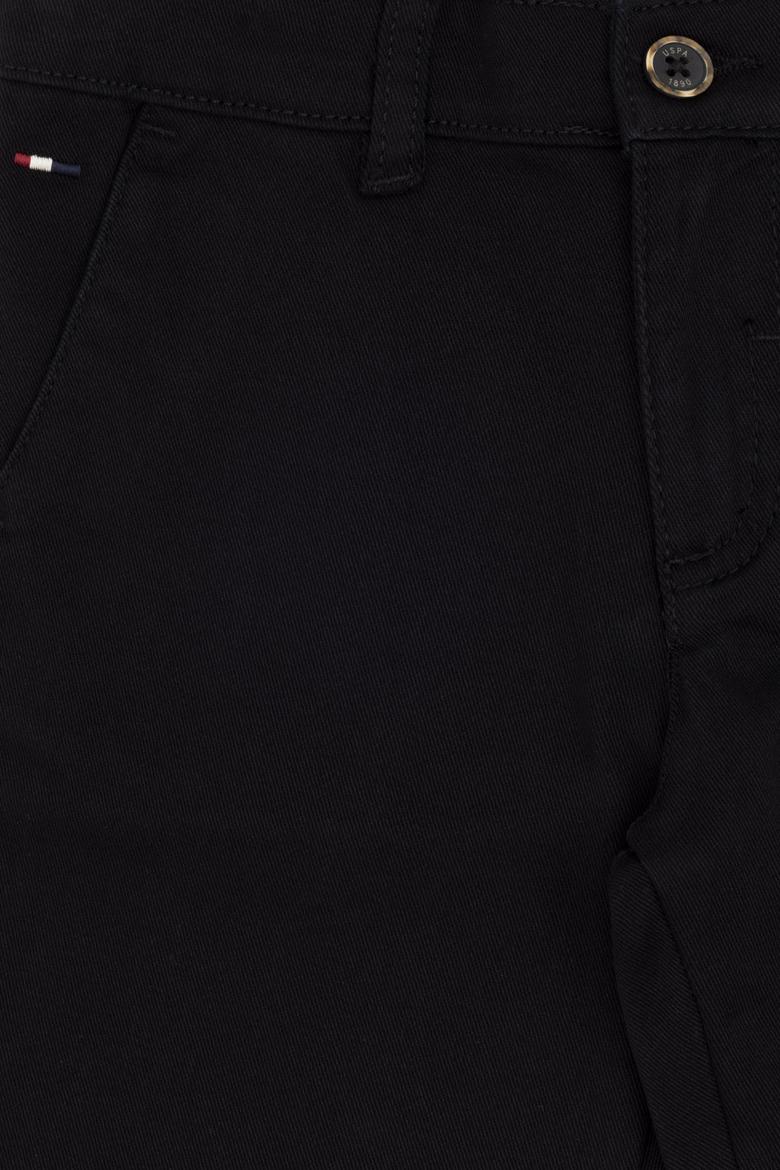 Erkek Çocuk Siyah Kanvas Pantolon - 50298565009