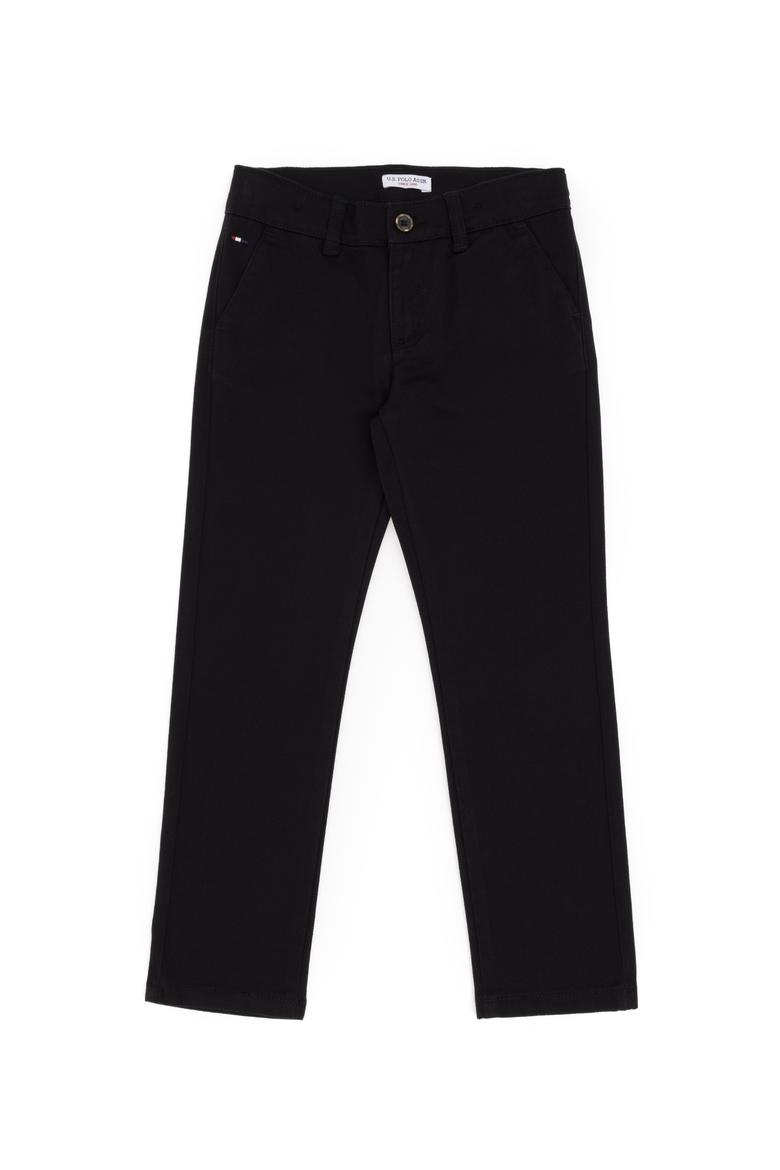 Erkek Çocuk Siyah Kanvas Pantolon - 50298565009