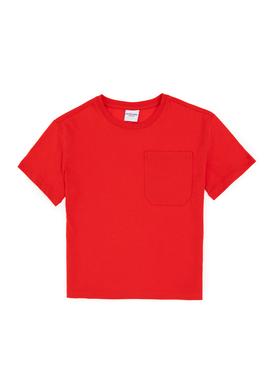 Erkek Çocuk Kırmızı Bisiklet Yaka Tişört - 50295428027