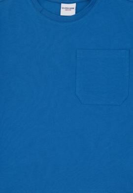 Erkek Çocuk Kobalt Bisiklet Yaka Tişört - 50295428067