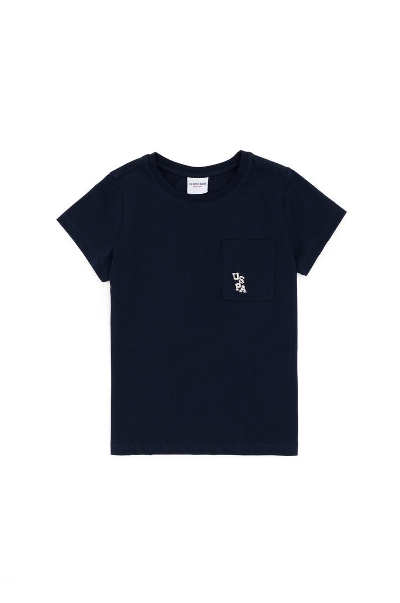 Erkek Çocuk Lacivert Bisiklet Yaka Tişört