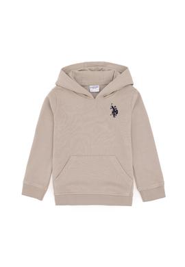 Erkek Çocuk Taş Basic Kapüşonlu Sweatshirt - 50289134005