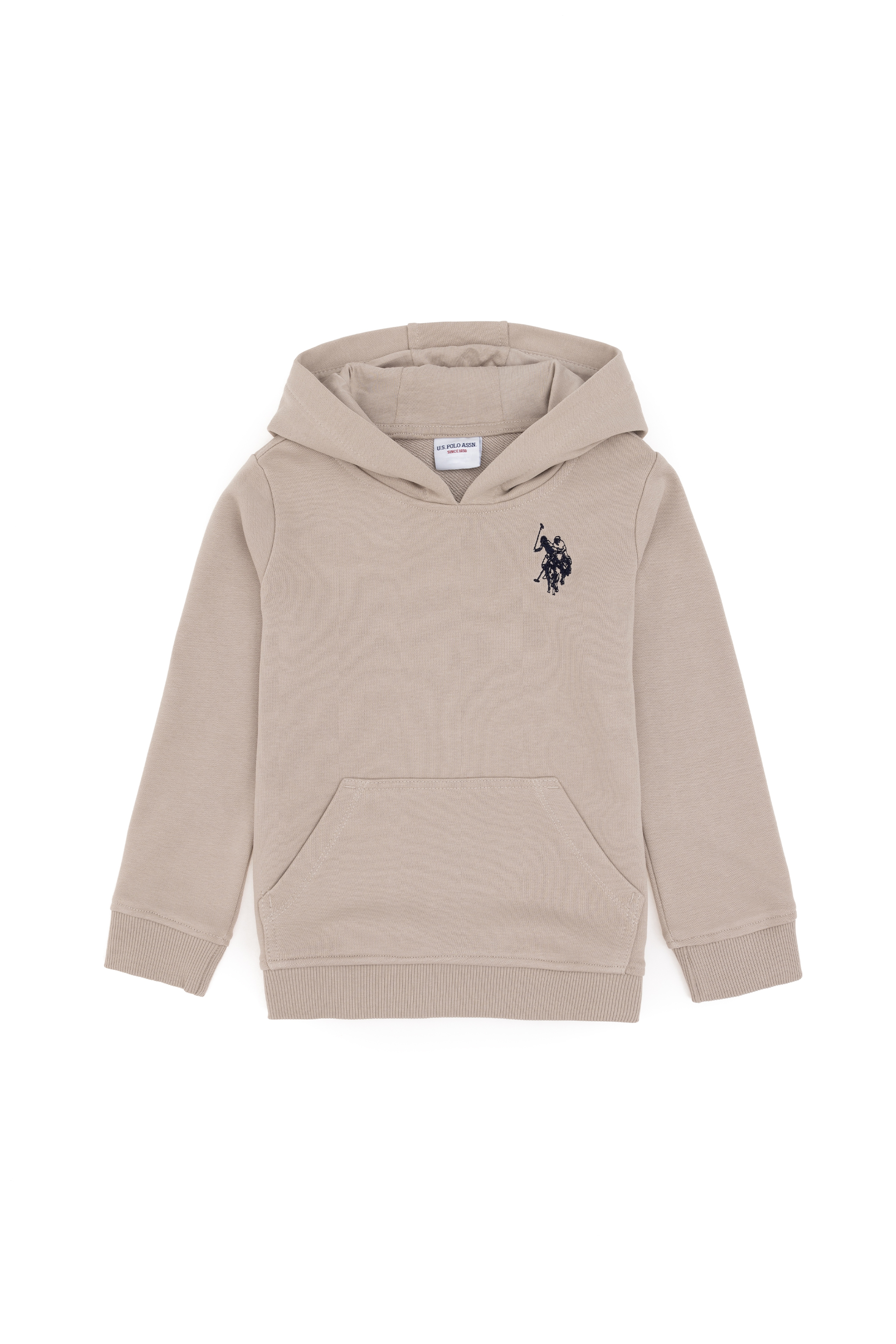Erkek Çocuk Taş Basic Kapüşonlu Sweatshirt - Image 1