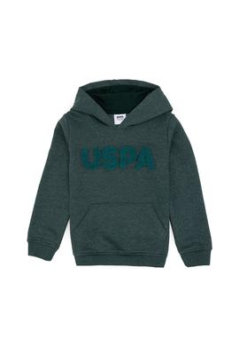 Erkek Çocuk Koyu Yeşil Basic Sweatshirt - 50289142098