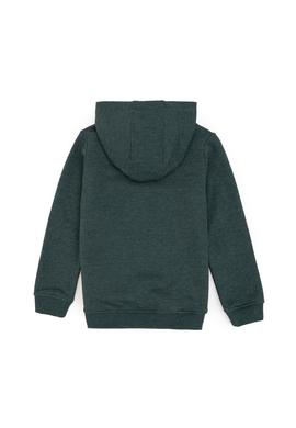 Erkek Çocuk Koyu Yeşil Basic Sweatshirt - 50289142098