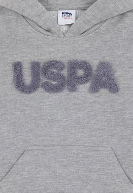 Erkek Çocuk Gri Melanj Basic Sweatshirt - 50289142029