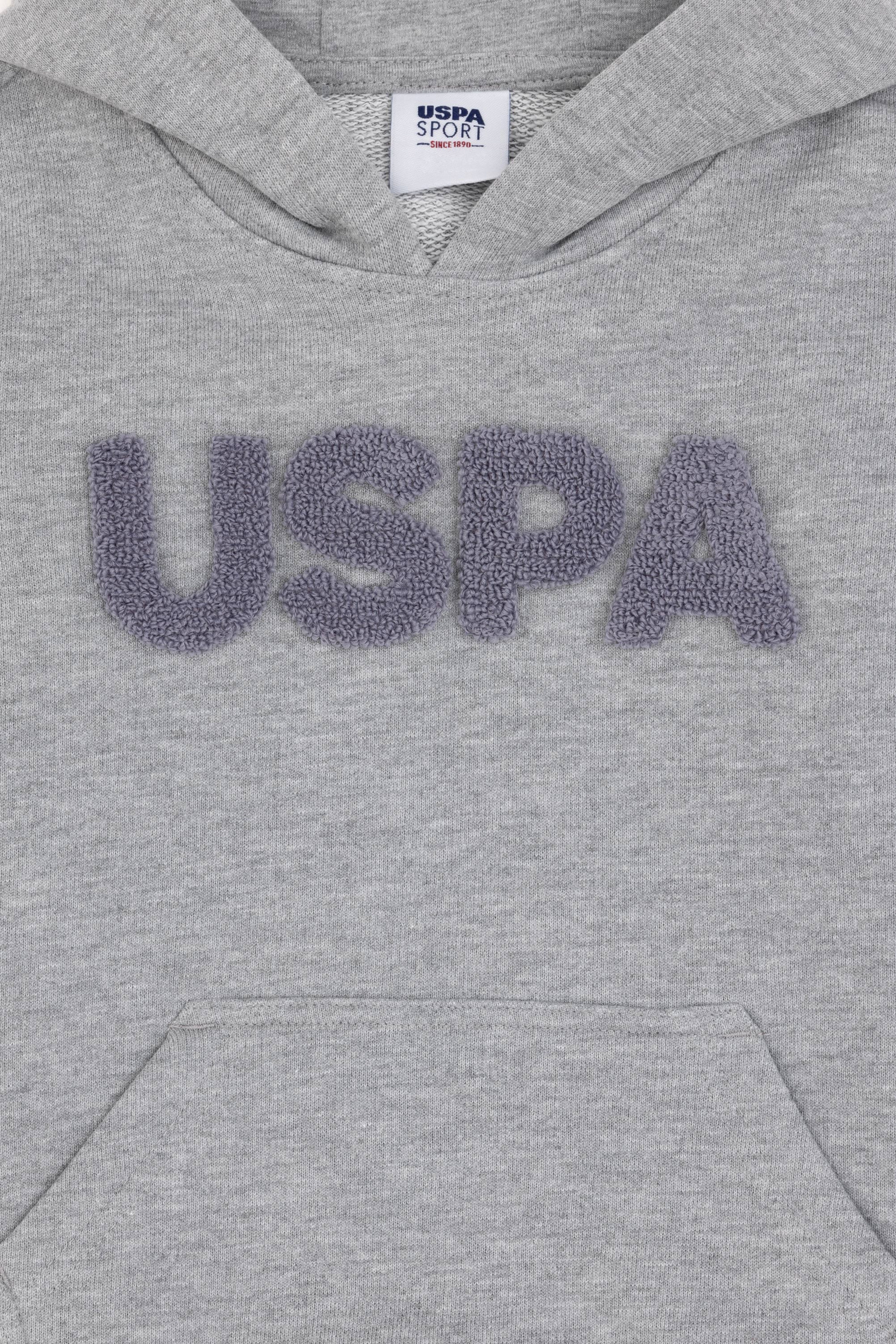 Erkek Çocuk Gri Melanj Basic Sweatshirt