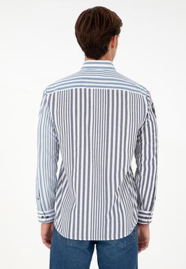 Erkek Lacivert Uzun Kollu Gömlek - 50297535008