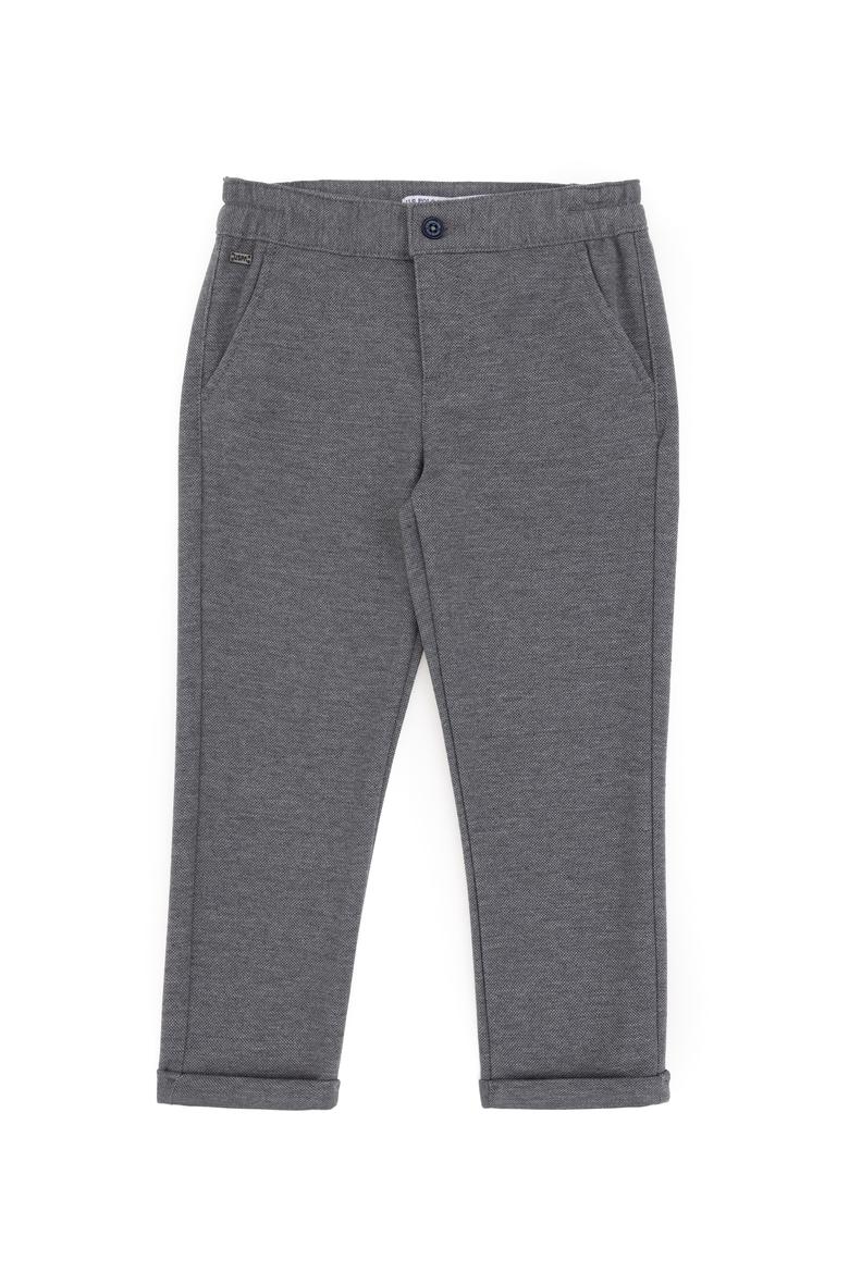 Erkek Çocuk Açık Gri Kanvas Pantolon - 50298548005